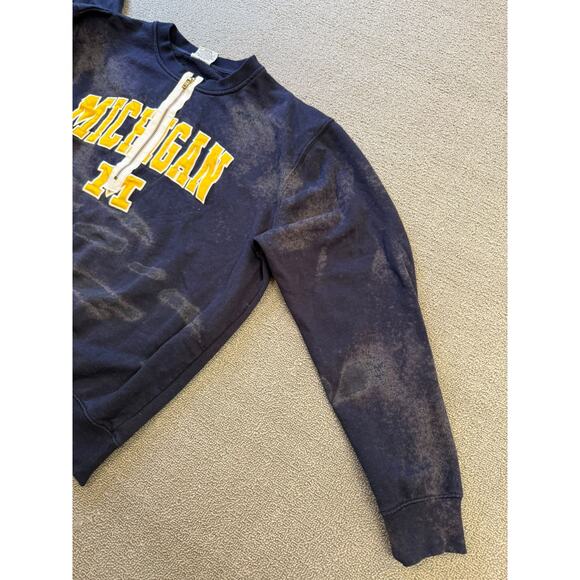 Stadium Athletics Men Large Blue Michigan Pullover Crewneck Sweatshirt - Picture 11 of 16